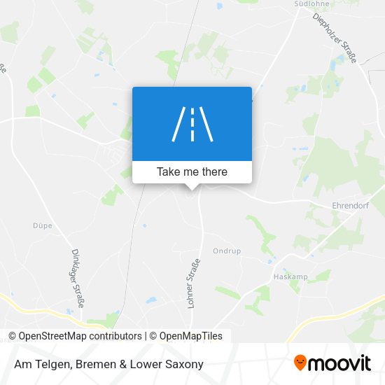 Am Telgen map