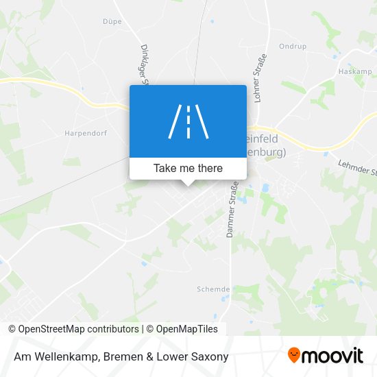Am Wellenkamp map