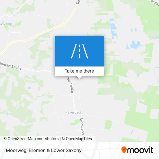 Moorweg map