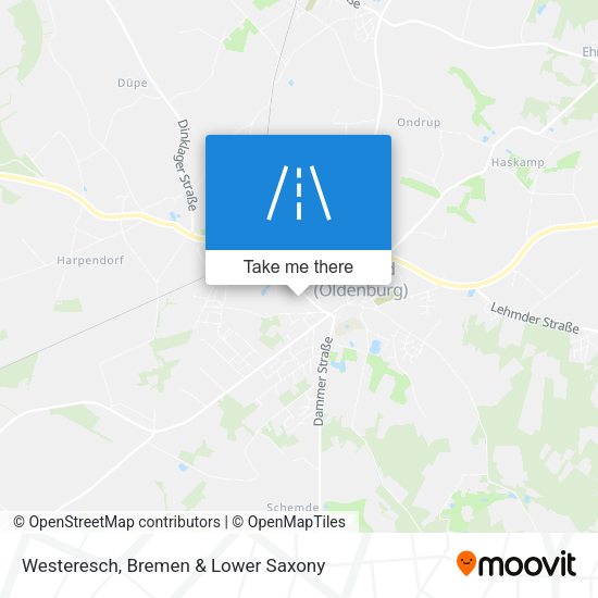 Westeresch map