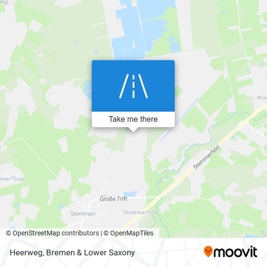 Heerweg map