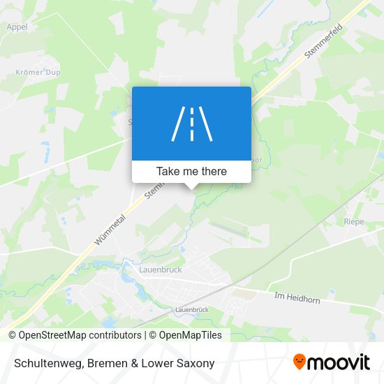 Schultenweg map