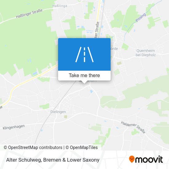 Alter Schulweg map