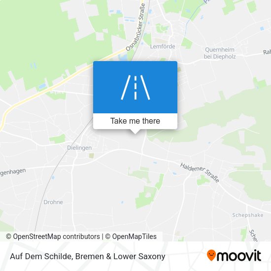 Auf Dem Schilde map