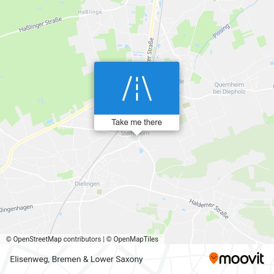 Elisenweg map