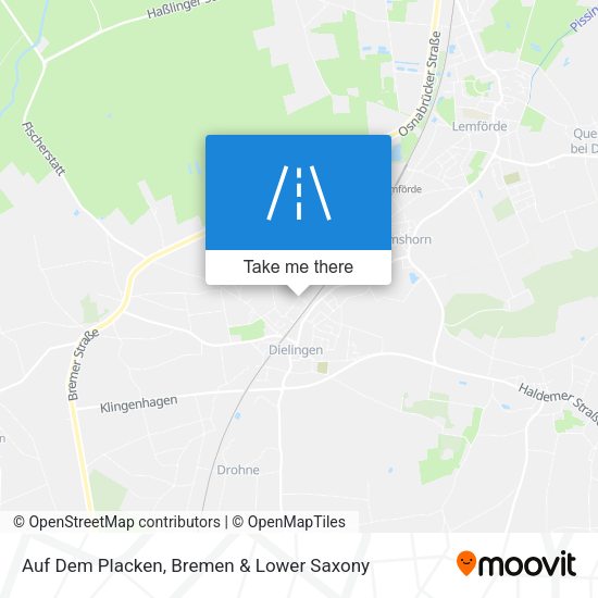 Auf Dem Placken map
