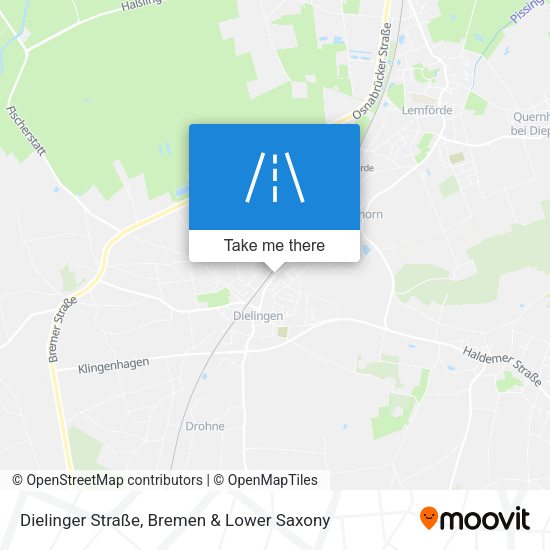 Dielinger Straße map