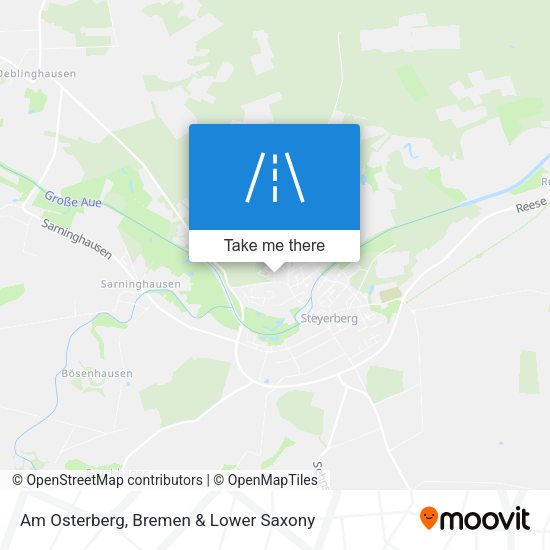 Am Osterberg map