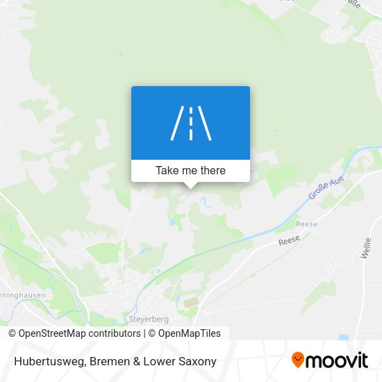 Hubertusweg map