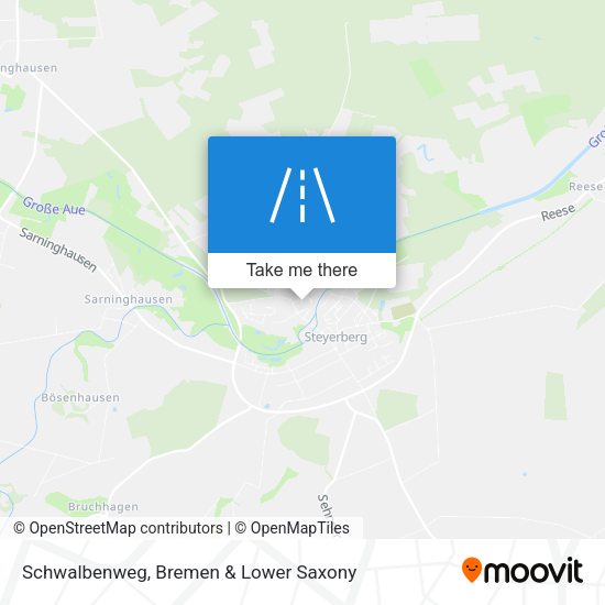 Schwalbenweg map
