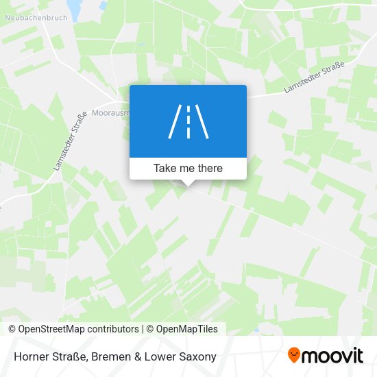 Horner Straße map