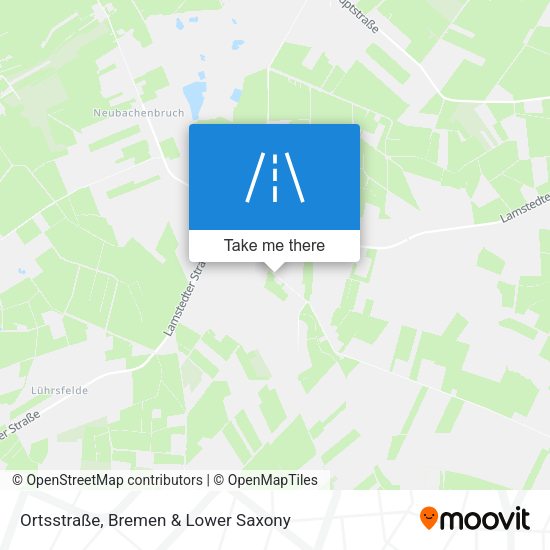 Ortsstraße map