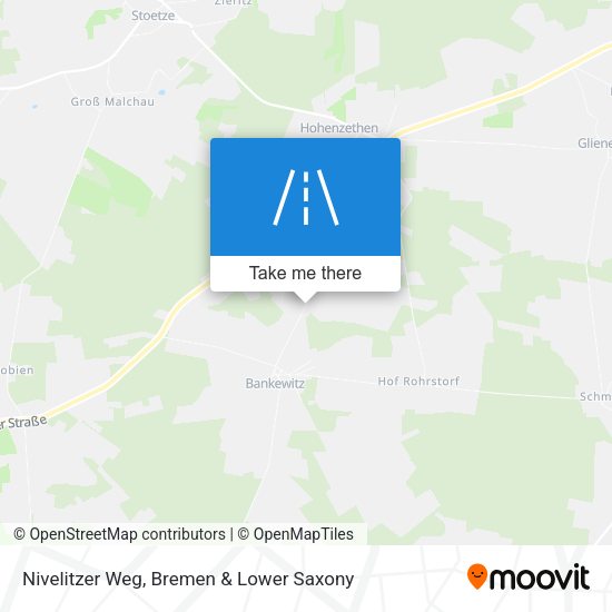 Nivelitzer Weg map