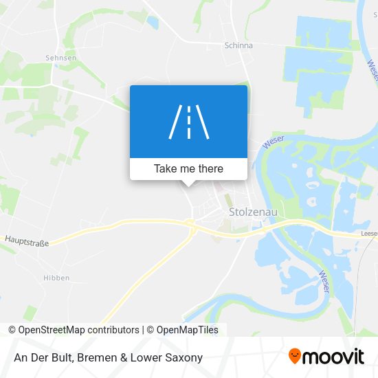 An Der Bult map