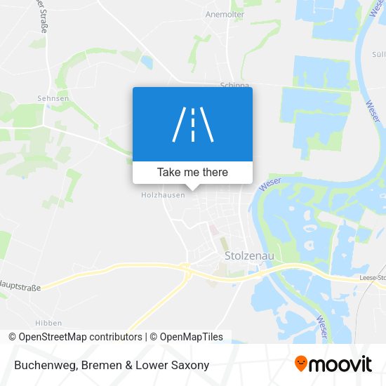 Buchenweg map