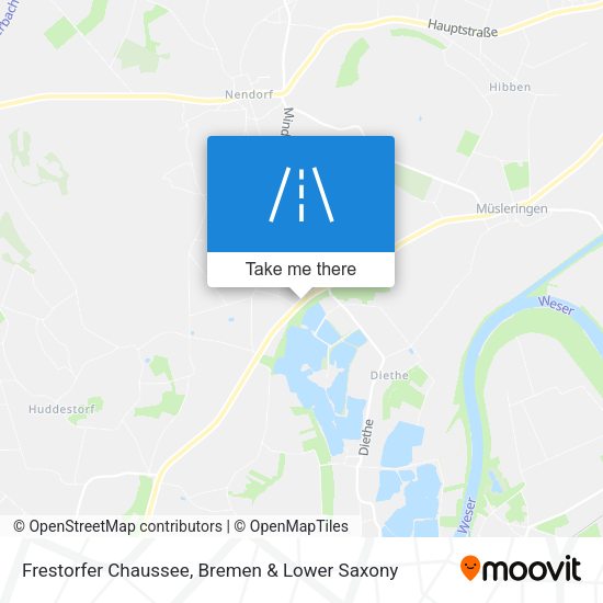 Frestorfer Chaussee map