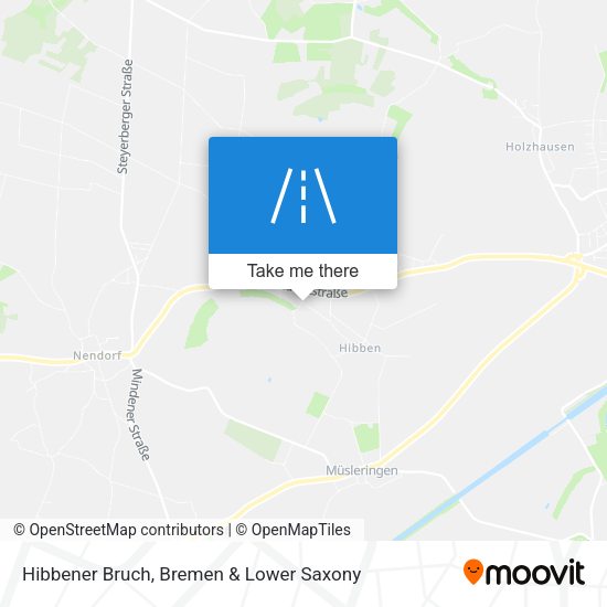 Hibbener Bruch map