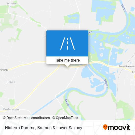 Hinterm Damme map
