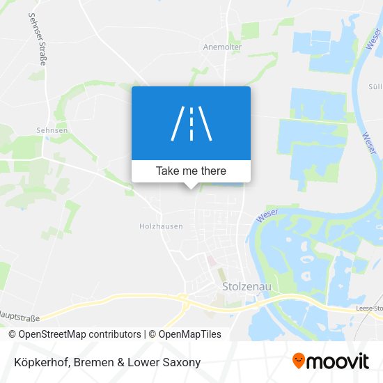 Köpkerhof map