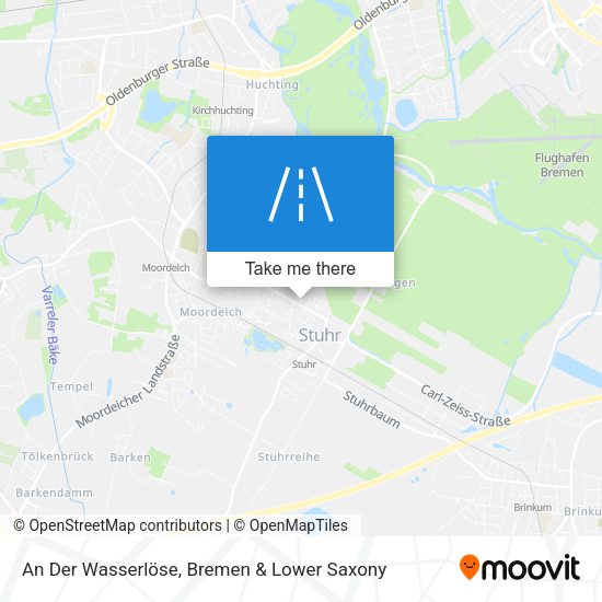 An Der Wasserlöse map