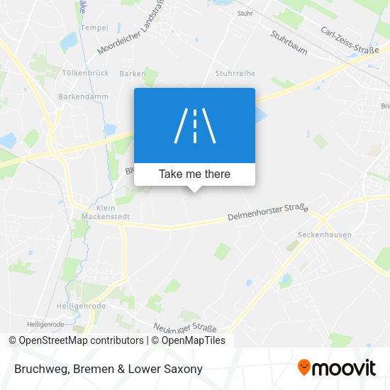 Bruchweg map
