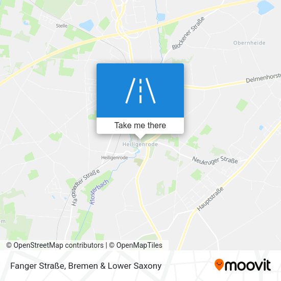 Fanger Straße map