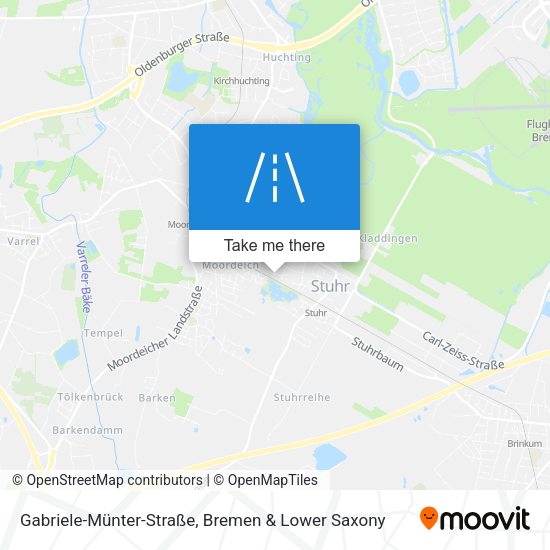 Gabriele-Münter-Straße map