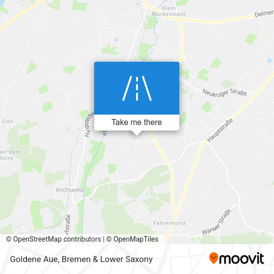 Goldene Aue map