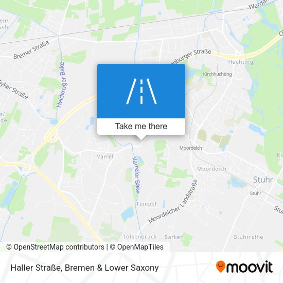 Haller Straße map