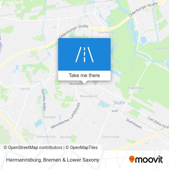 Hermannsburg map