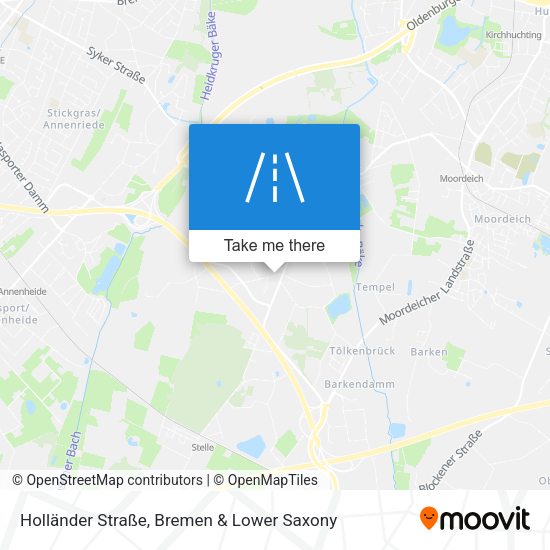 Holländer Straße map