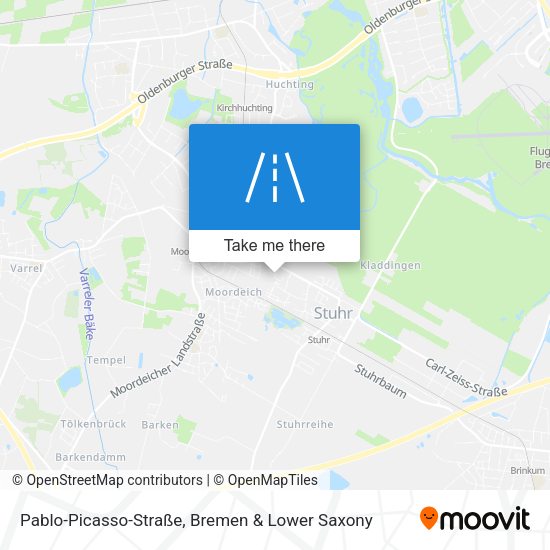 Pablo-Picasso-Straße map
