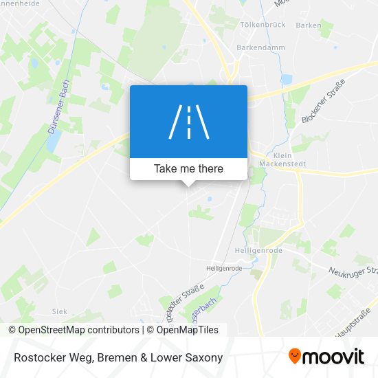 Rostocker Weg map