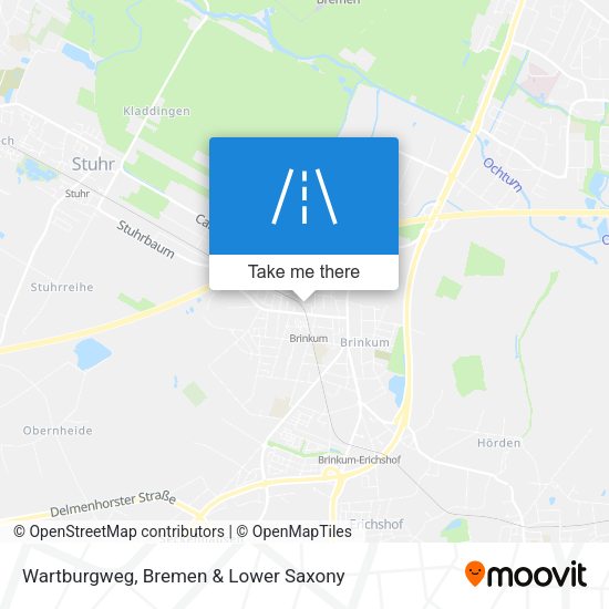 Wartburgweg map