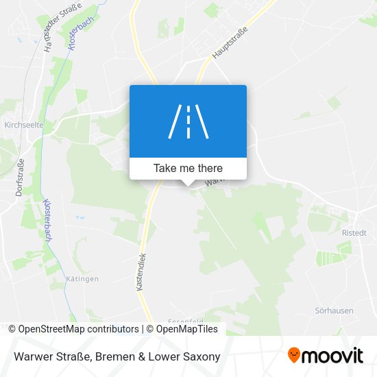 Warwer Straße map