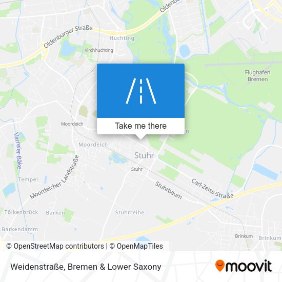 Weidenstraße map
