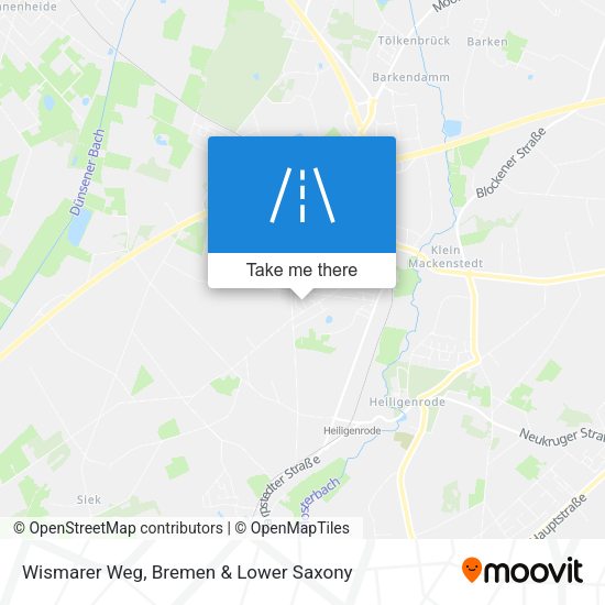 Wismarer Weg map