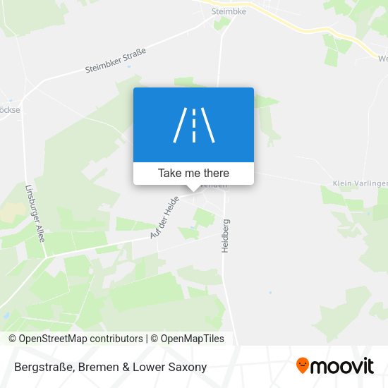 Bergstraße map