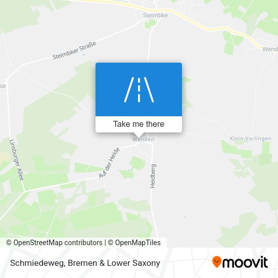 Schmiedeweg map