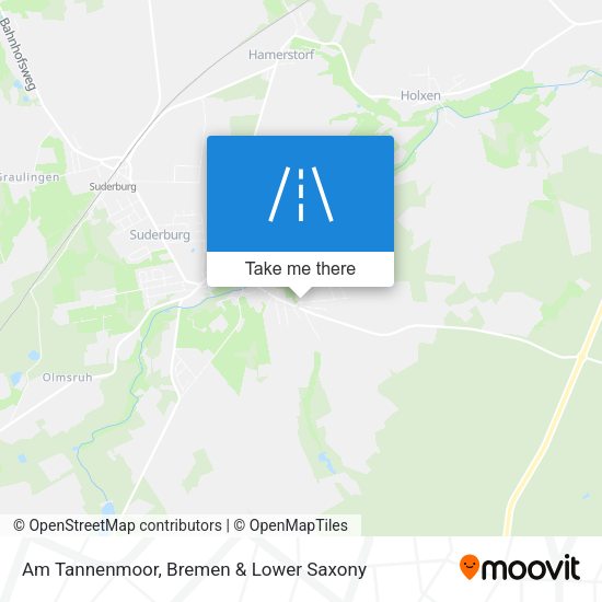 Am Tannenmoor map