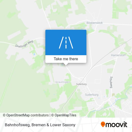Bahnhofsweg map