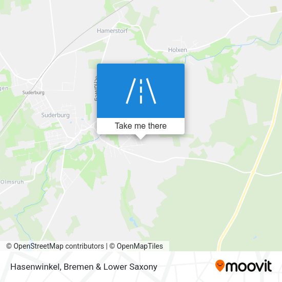 Hasenwinkel map