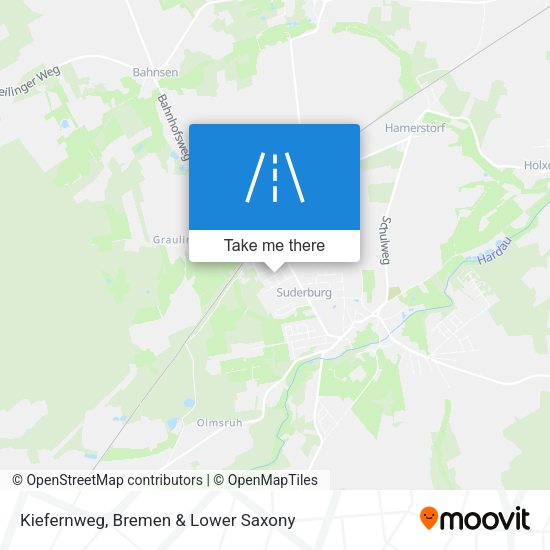 Kiefernweg map