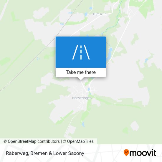 Räberweg map