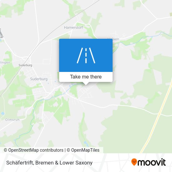 Schäfertrift map