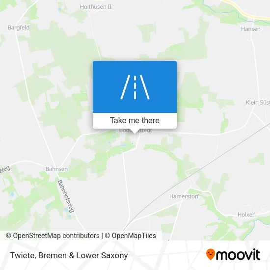 Карта Twiete
