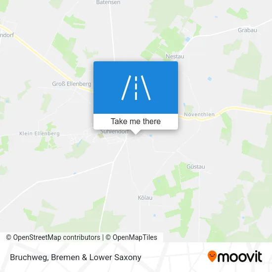 Карта Bruchweg