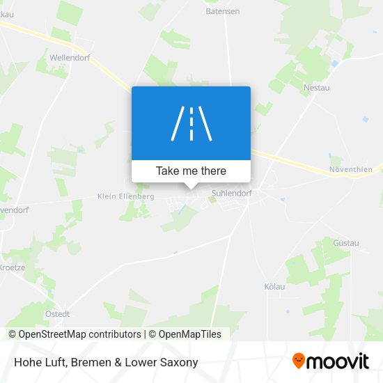 Hohe Luft map
