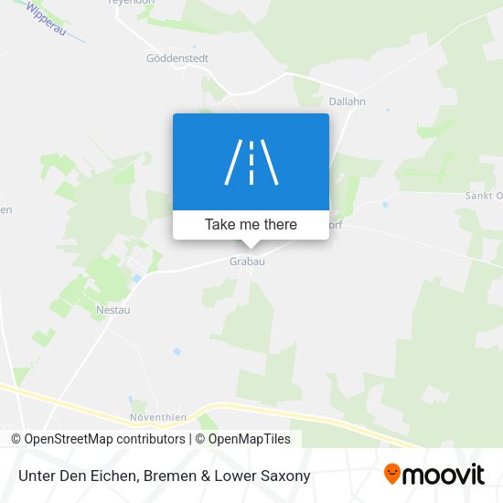 Unter Den Eichen map