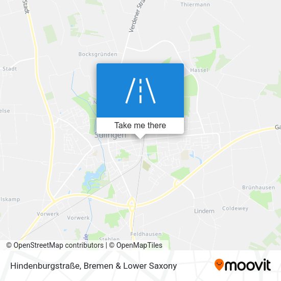 Hindenburgstraße map